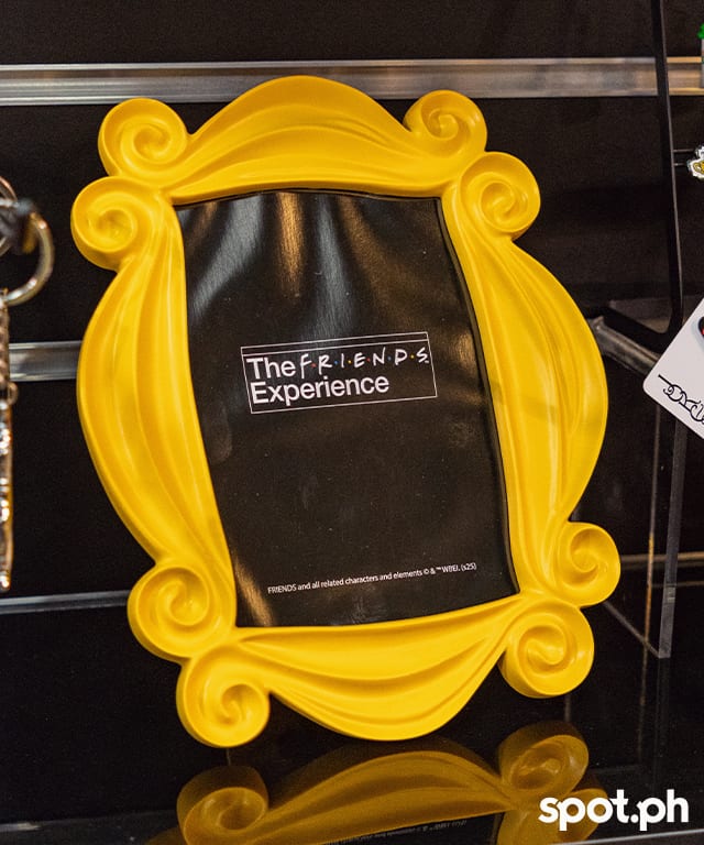 Yellow Peephole Frame FRIENDS